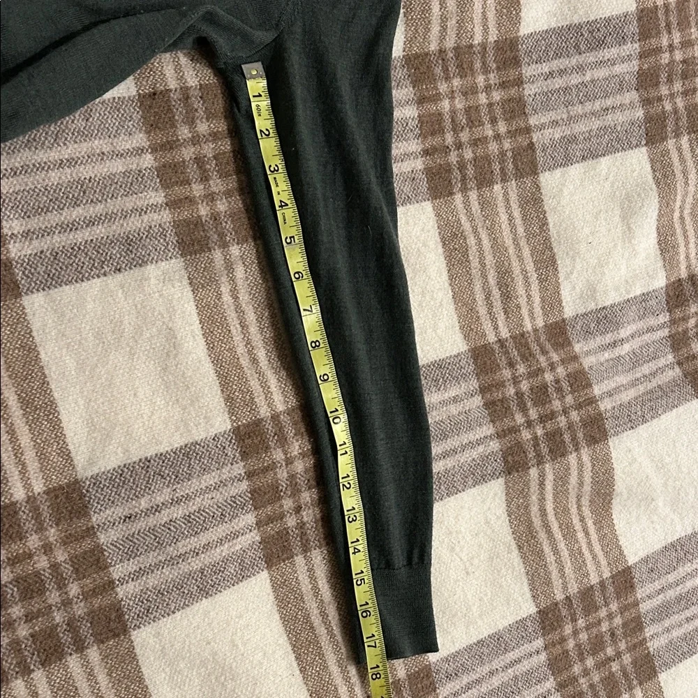 GAP Olive Green Merino Cardigan - Picture 6 of 6